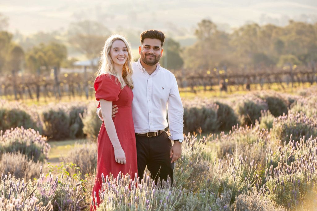 kooroomba lavender fields proposal photography