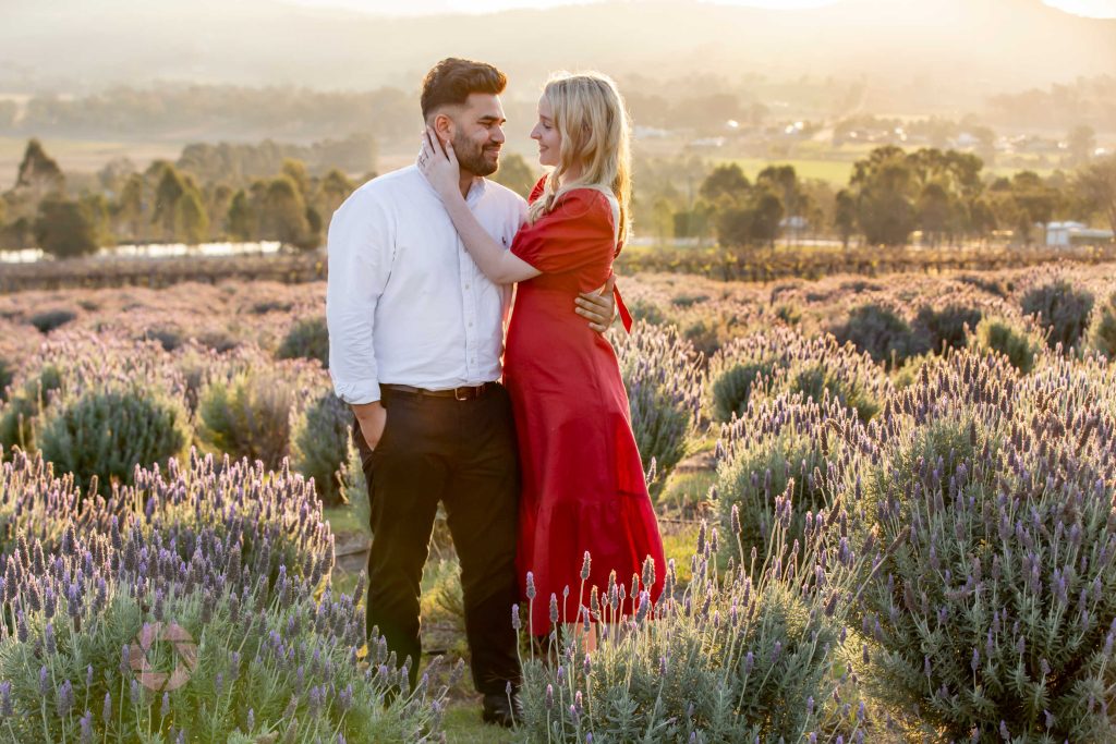 kooroomba lavender fields wedding photos