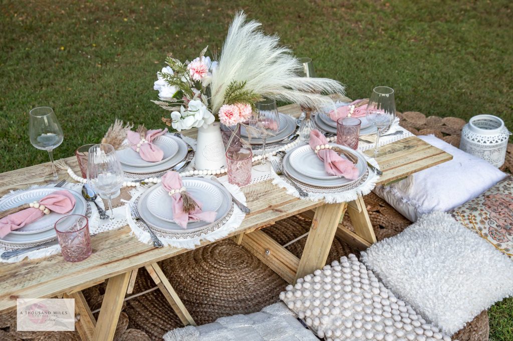 picnic set up